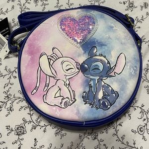 Disney Lilo and Stitch: Stitch and Angel Her universe crossbody new with tags